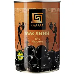 Маслини Ellada Extra Large без кісточки 420 г (873888) - мініатюра 2
