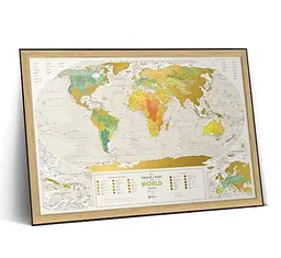 Скретч карта світу 1DEA.me Travel Map Geography World (13029) - мініатюра 7