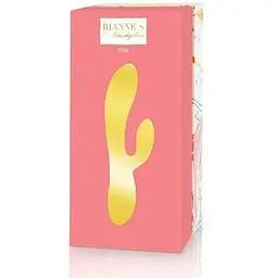 Вібратор-кролик Rianne S: Xena Coral / Rose 10 режимів роботи медичний силікон - мініатюра 2