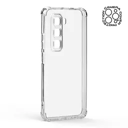 Прозрачный чехол для Infinix Hot 50 Pro 4G с защитой камеры и усиленными бортами, тонкий, силиконовый, бесцветный, ударопрочный, противоударный бампер с закрытой камерой, ArmorStandart (ARM80941) - мініатюра 2