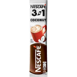 Напиток кофейный растворимый Nescafe 3 в 1 Coconut со вкусом кокоса стик 13 г