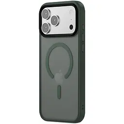 Чохол Ummi Colorful with MagSafe для Apple iPhone 17 Pro Max (6.9) Зелений / Dark Green - мініатюра 2