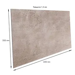 Вінілова плитка що самоклеїться Sticker Wall 600х300х1.5мм Глянець D SW-00001780 - мініатюра 2