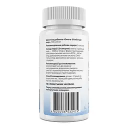 Омега-3 риб'ячий жир Omega-3 Fish Oil My Nutri Week 120 капсул - мініатюра 2