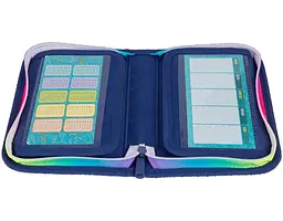Пенал на блискавці пустий CoolPack Clipper Stars з органайзером для ручок 20x14x3 см (F076960) - мініатюра 2