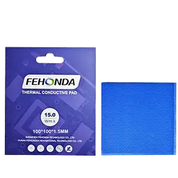 Термопрокладка Fehonda 100x100x1.5mm (15W/m*k) (18664)