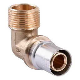 Кутник із зовнішньою різьбою прес APE AP 153 3/4″х20 000001737 - мініатюра 2