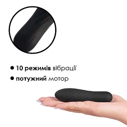 Потужний мінівібратор Svakom Tulip Black - мініатюра 3