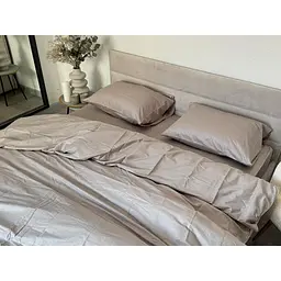 Підковдра Ecotton Chateau Grey сатин 180х215 см сіра (24766) - мініатюра 5