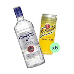 Коктейль Gin Tonic (набір інгредієнтів) х14 на основі Finsbury - мініатюра 2