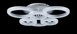 Люстра стельова LED Splendid Ray L2722/3+3, 152W, білий, з пультом, димер, сучасний стиль - мініатюра 2