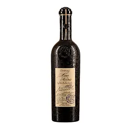 Коньяк Lheraud 1982 Fins Bois, у дерев'яній коробці, 46%, 0,7 л - мініатюра 2