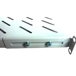 Полка 19" Hypernet 1U глуб. 600мм, в шкафы глубиной 800мм, цвет серый (U-FS-80) - мініатюра 3