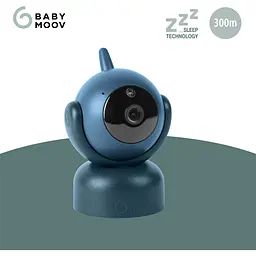 Додаткова камера до відеоняні Babymoov YOO Master Plus 5 синя (A014428) - мініатюра 2