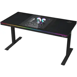 Комп'ютерний стіл Lorgar ELITE 90W Wood Black (LRG-DE90W)