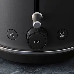 Тостер 980Вт, метал, чорний Electrolux kuh0014921 - мініатюра 9
