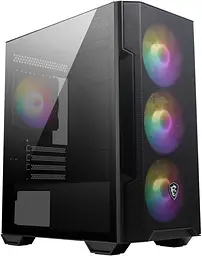 Корпус MSI MAG Forge M100R без БП Black (MAG FORGE M100R) - мініатюра 1