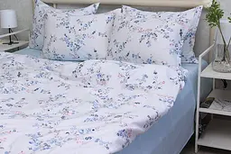 Комплект постільної білизни с компаньоном 1,5-спальний TAG tekstil pbe0046097 - мініатюра 3