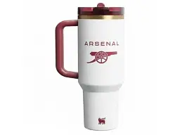 Термокухоль Stanley 1913 x Arsenal Quencher ProTour Flip Straw Tumbler 1.18 л (100000144457)