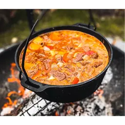 Казан Petromax Dutch Oven чавунний пласке дно 3,5 л - мініатюра 3