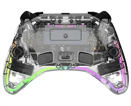 Геймпад джойстик GamePro GP-X13-T Xinput Bluetooth/2.4G/USB (Switch/PC/iOS/Android) Transparent - мініатюра 3