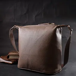 Жіноча шкіряна сумка Vintage 23,5х25,5х13 см sum0024638 - мініатюра 9