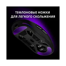 Мишка Lorgar MSA10W Wireless Gaming Black (LRG-MSA10W-BK) - мініатюра 12