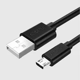 Кабель Choetech USB - micro USB (M/M), 1.2 м, Black (AB003) - мініатюра 2