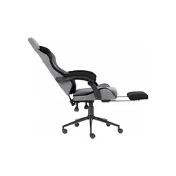 Крісло ігрове GT Racer X-2324 Gray/Black (X-2324 Fabric Gray/Black Suede) - мініатюра 5