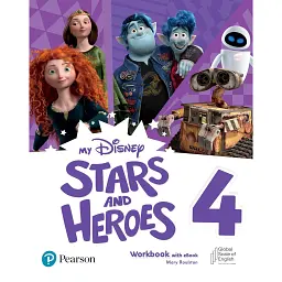 My Disney Stars and Heroes 4. Workbook with eBook - Мері Рулстон