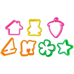 Пластилін восковий Kite Hello Kitty 7 кольорів 380 г з аксесуарами у боксі (HK22-080) - мініатюра 4