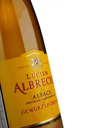 Вино Lucien Albrecht Gewurztraminer Reserve, біле, напівсухе, 13,6%, 0,75 л - мініатюра 3