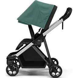 Детская коляска Thule Shine Mallard Aluminum/Mallard Green [11400201] [107662] - мініатюра 2