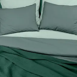 Плед-покривало Cosas Knitted Braid Eucalyptus косичка 75х95 см (Blanket_59Eucalyptus_KnittedBraid_75x95) - мініатюра 2