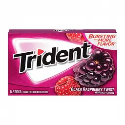 Жуйки Trident black raspberry twist 14 sticks