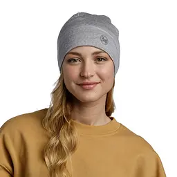 Шапка Buff Merino Lightyweight Beaney Light Grey (1033-BU 113013.933.10.00) - мініатюра 3