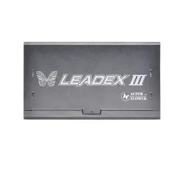 Блок живлення 1300 Вт, Super Flower LEADEX III GE, Black, модульний, 80+ Gold, Active PFC, 14 см FDB, 4xMolex / 8xSATA / 1x16-pin / 4x6+2-pin / 2x4+4-pin / 1x20+4-pin, захист OVP/OCP/OPP/SCP/UVP/OTP/NLO/SIP, ATX3.1 (SF-1300F14GE) - мініатюра 2
