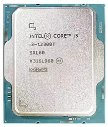 Процесор Intel Core i3 12300T (CM8071504650806) (Socket 1700, 8T, 4.2 ГГц, Tray)