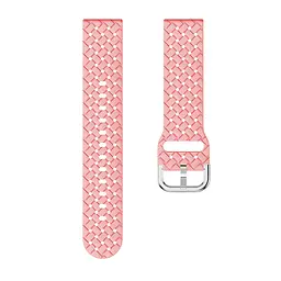 Ремінець Twist для Xiaomi Amazfit Bip Bip Lite Bip U Bip 1S Bip 3 - бежево-рожевий ширина кріплення 20мм силікон Watchbands (W31-5WB13160120) - мініатюра 3