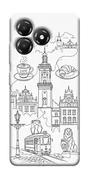 TPU чохол Demsky Lviv spirit для ZTE Blade A36
