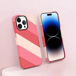 Чохол Vokamo MagSafe для iPhone 15 з магнітом Pink (NVK010808) - мініатюра 6