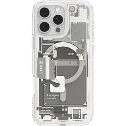 Чохол Spigen Ultra Hybrid MagSafe Zero One Natural Titanium для iPhone 16 Pro Max (ACS08381) - мініатюра 2