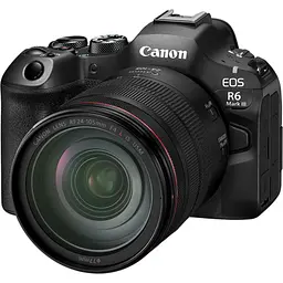 Бездзеркальний фотоапарат Canon EOS R6 Mark III Kit RF 24-105mm f/4L IS USM Black (7084C027) UA [169375] - мініатюра 2
