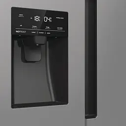 Холодильник Gorenje SBS, 179х70х92см, 2 двері, 376(190)л, А++, NF+, Інв., Зона св-ті, диспенсер, генератор льоду, Зовн. Диспл, нерж - мініатюра 9