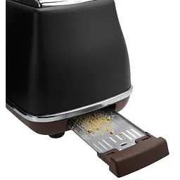 Тостер DeLonghi CTOV 2103.BK - мініатюра 3