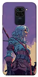 TPU чохол Demsky The witcher ciri для Xiaomi Redmi Note 9 / Redmi 10X