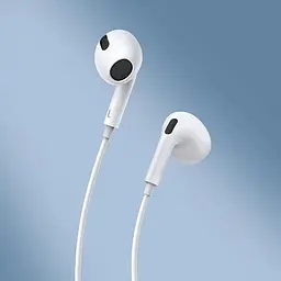 Навушники Baseus дротові з конектором USB-C Encok CZ19 (Type-C) A00182201213-00 білі - мініатюра 9