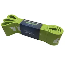 Резинка для фітнесу York 30-65кг - 2080x65x4,5 мм, салатовий - мініатюра 3