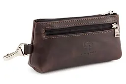 Шкіряна чоловіча ключниця GRANDE PELLE 15х8,5х3 см acs0027521