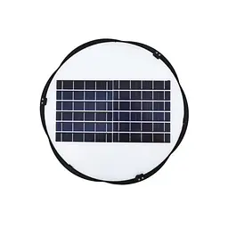 Світильник світлодіодний вуличний Horoz Electric Combat-150 150W із сонячною панеллю  та датчиком руху 6400K чорний - мініатюра 3